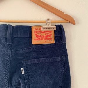 Men’s Levi’s Corduroy Blue Pants